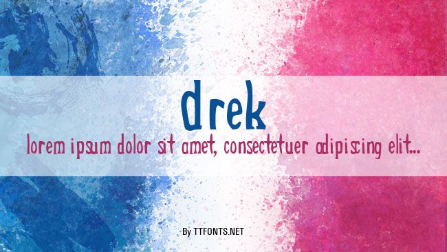Drek example
