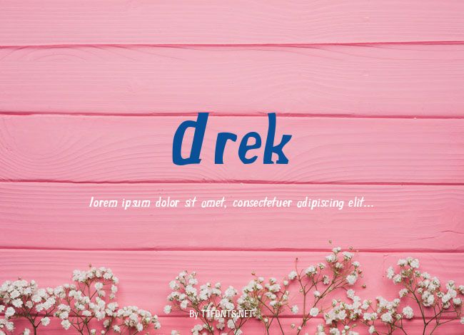 Drek example