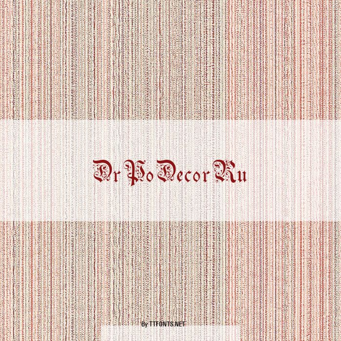 DrPoDecorRu example