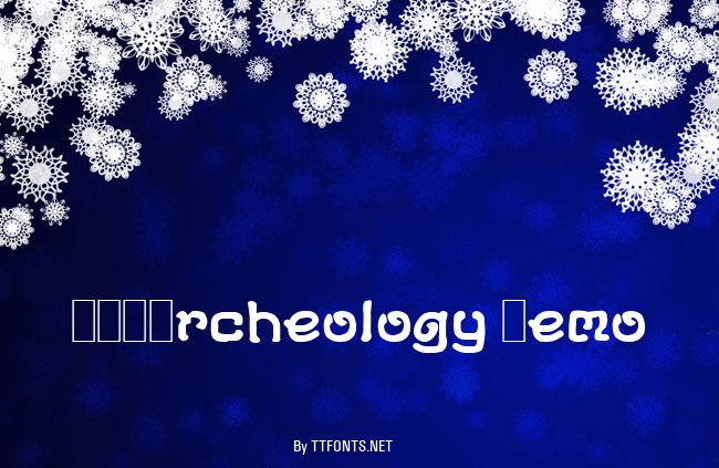 DS-Archeology Demo example