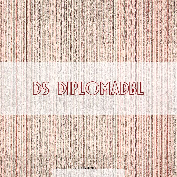 DS DiplomaDBL example
