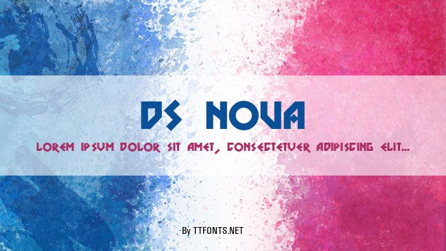 DS Nova example
