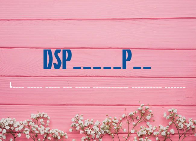 DSPosterPen example