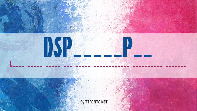 DSPosterPen example