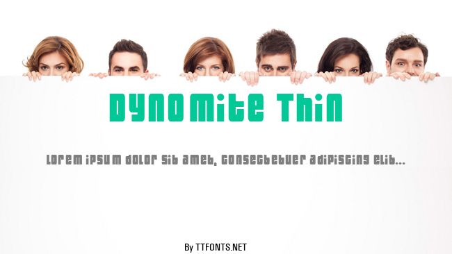 Dynomite Thin example