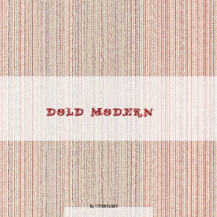 D_OLD MODERN 2 example