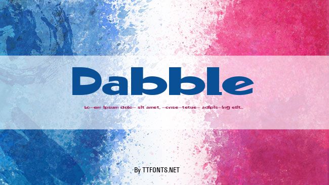 Dabble example