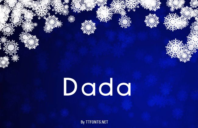 Dada example