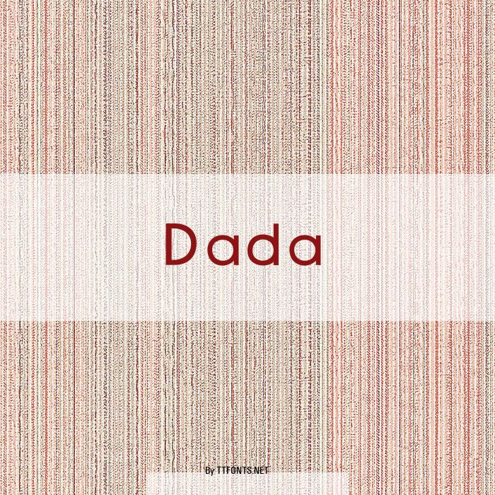 Dada example