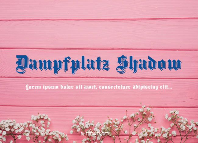 Dampfplatz Shadow example