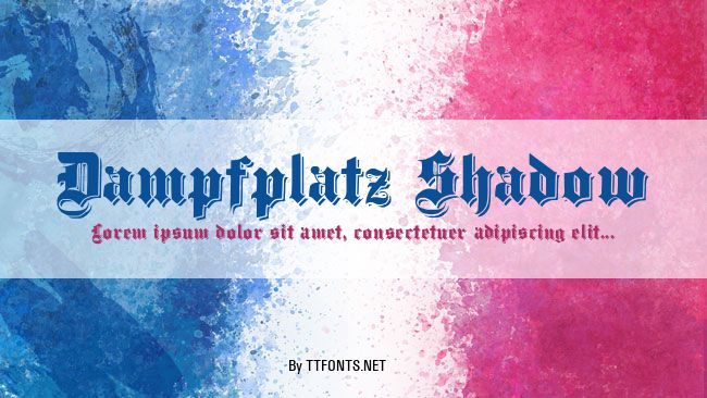 Dampfplatz Shadow example