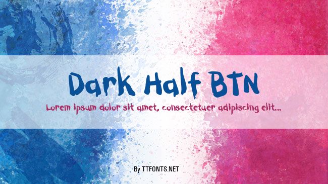 Dark Half BTN example
