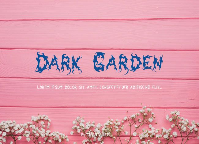 Dark Garden example