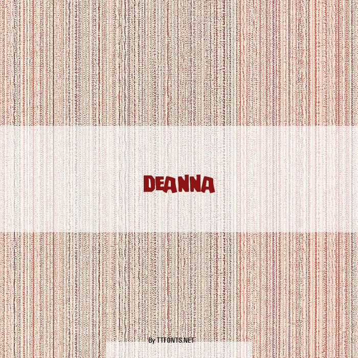 Deanna example