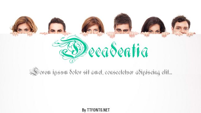 Decadentia example