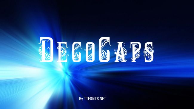 DecoCaps example