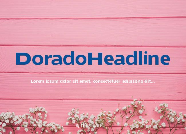 DoradoHeadline example