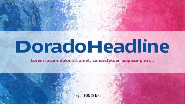 DoradoHeadline example