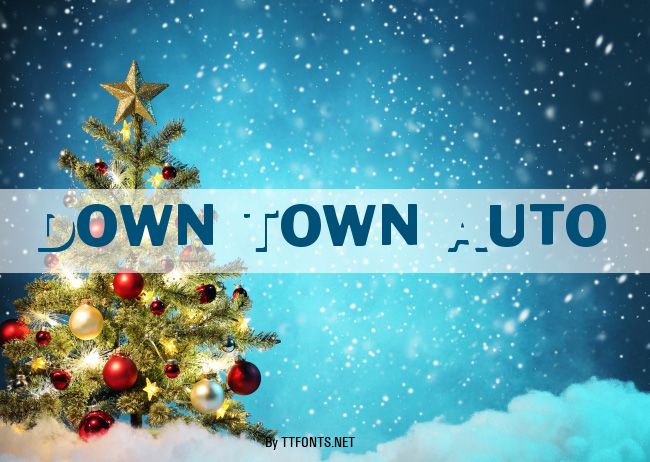 Down Town Auto example