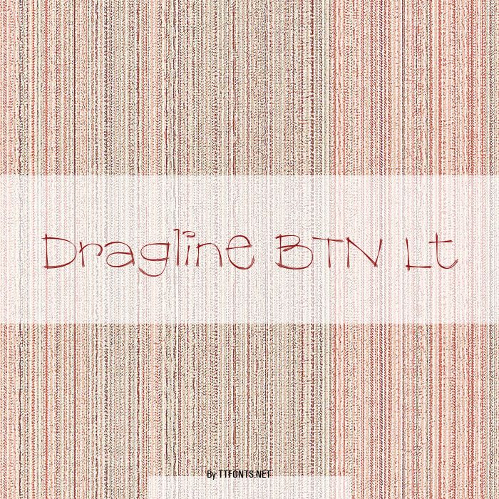 Dragline BTN Lt example