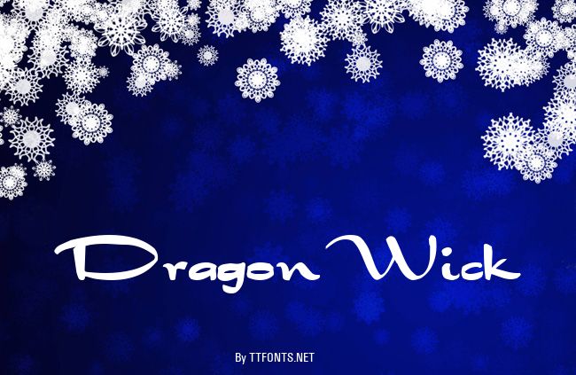 DragonWick example