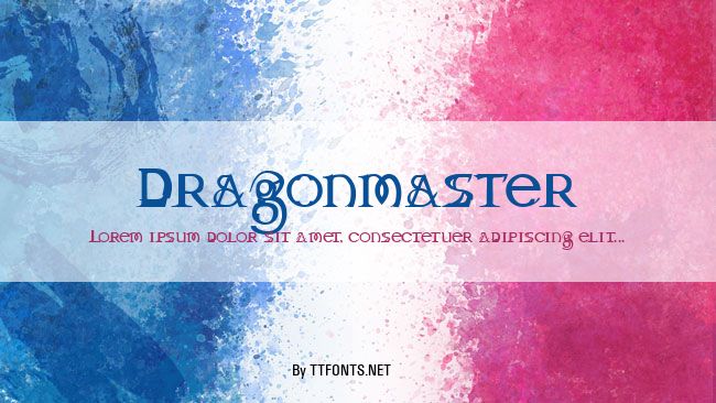 Dragonmaster example