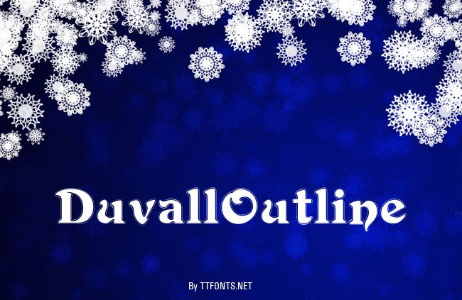 DuvallOutline example