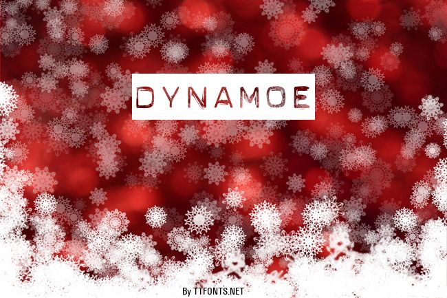 Dynamoe example