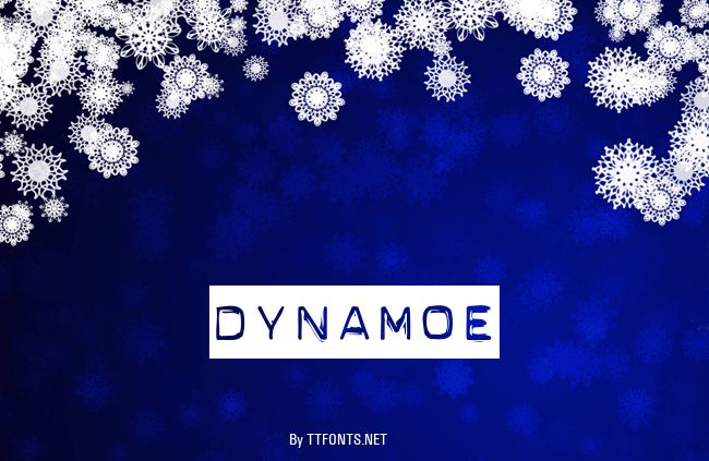 Dynamoe example