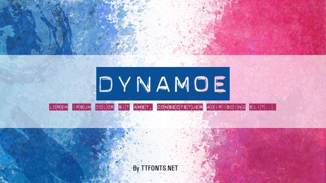 Dynamoe example