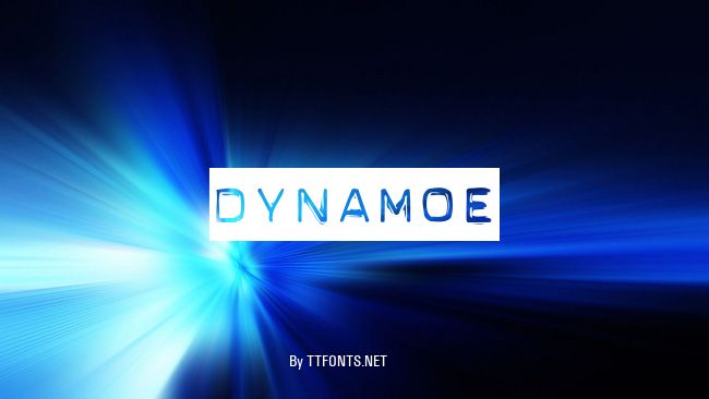 Dynamoe example
