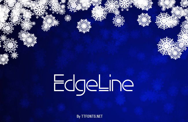 EdgeLine example