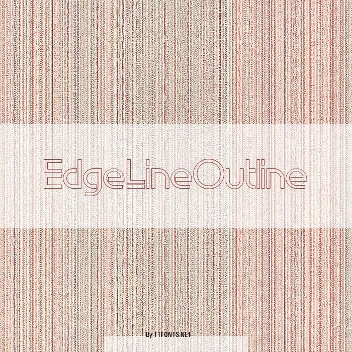 EdgeLineOutline example