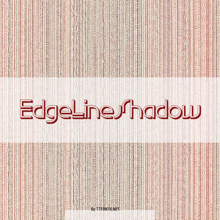 EdgeLineShadow example