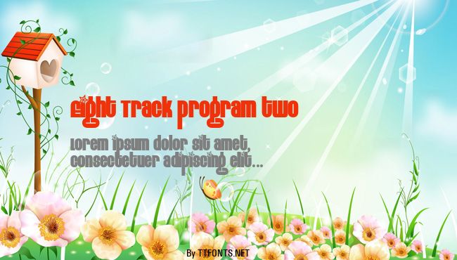 Eight Track program two example