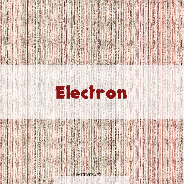 Electron example
