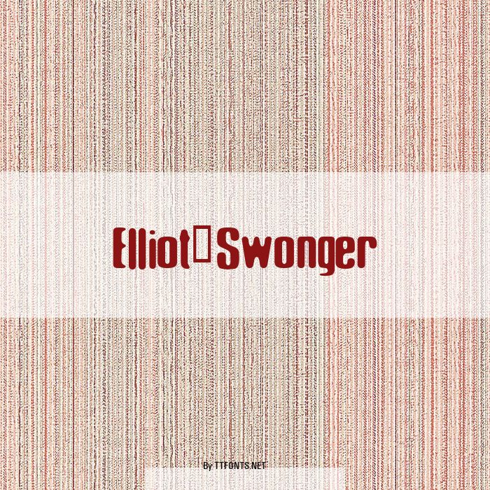 Elliot_Swonger example
