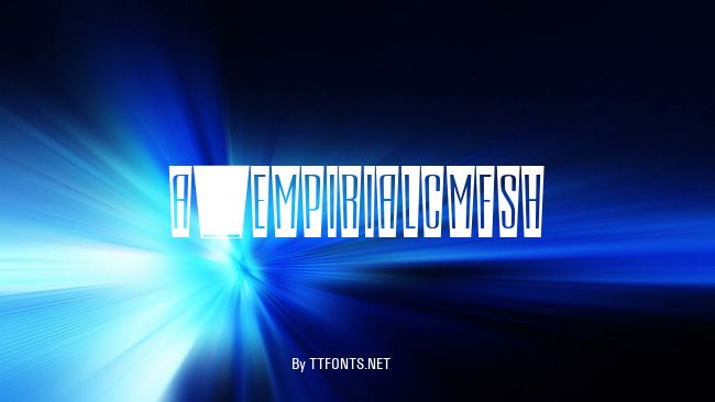 a_EmpirialCmFsh example
