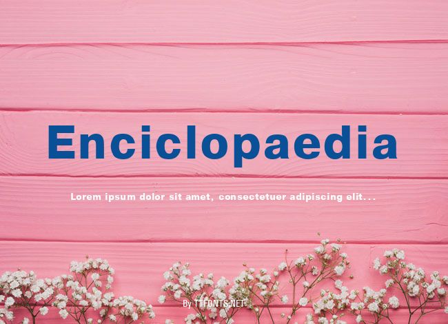 Enciclopaedia example