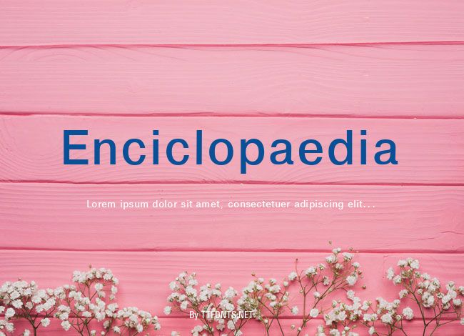 Enciclopaedia example