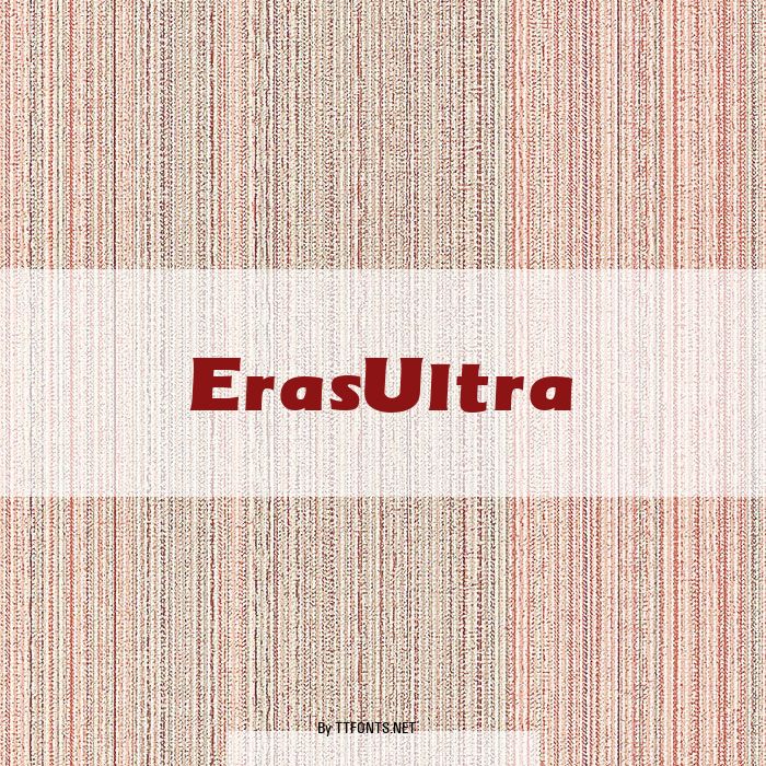 ErasUltra example