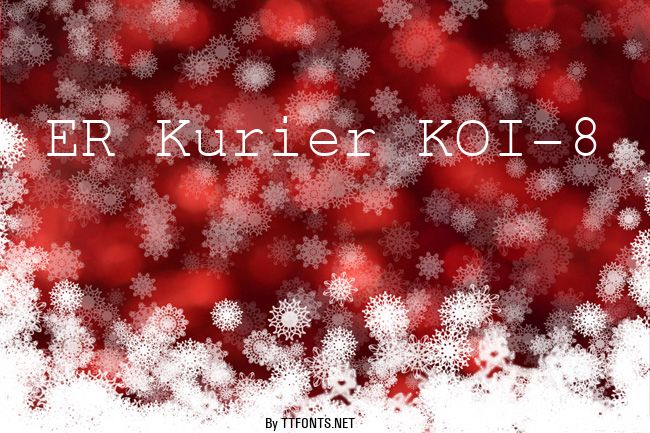 ER Kurier KOI-8 example