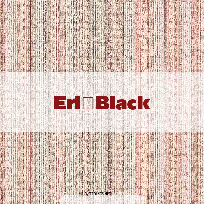 Eri-Black example