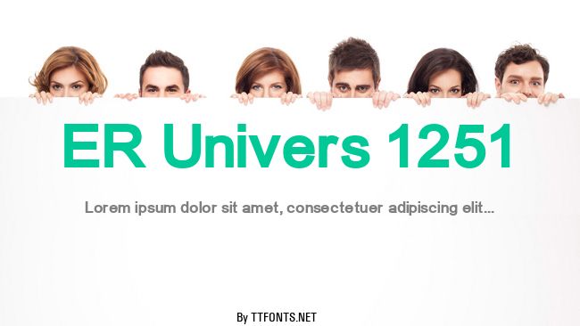 ER Univers 1251 example