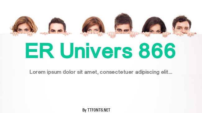 ER Univers 866 example