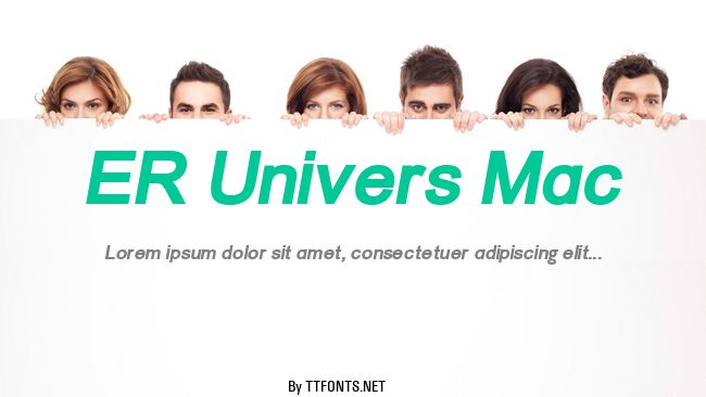 ER Univers Mac example