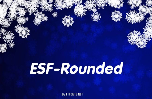 ESF-Rounded example