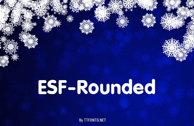 ESF-Rounded example