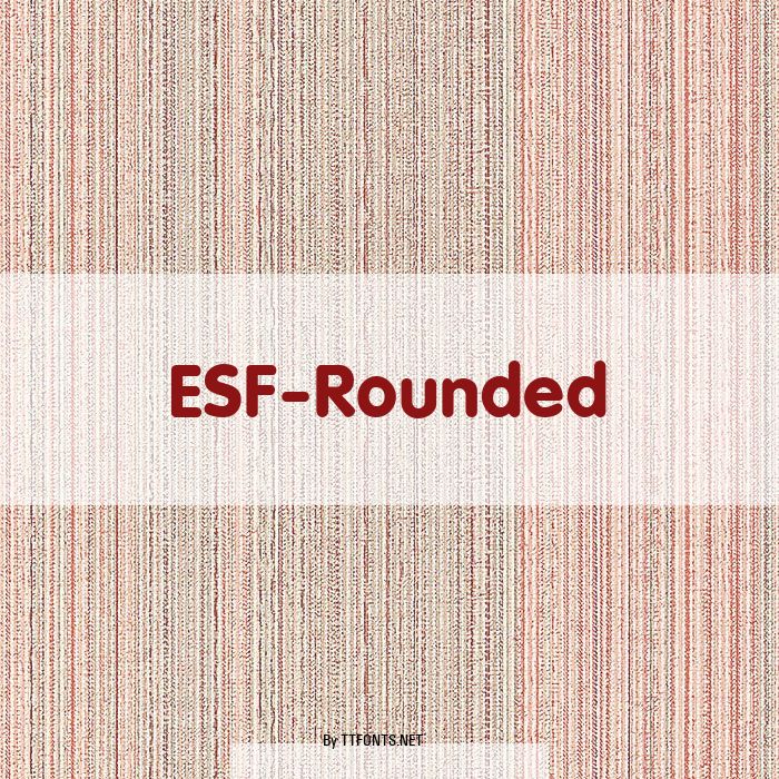 ESF-Rounded example