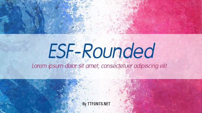 ESF-Rounded example